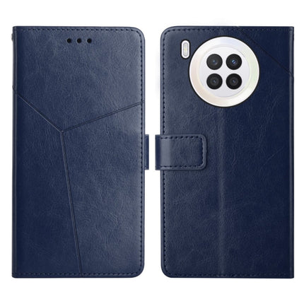 Y Stitching Horizontal Flip Leather Phone Case, For 9X Lite, For Huawei nova 8i