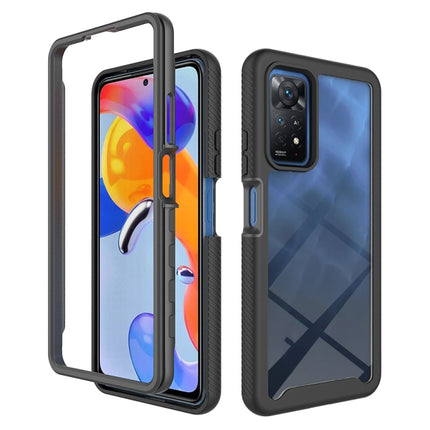 Starry Sky Solid Color Series PC + TPU Phone Case, For Xiaomi Redmi Note 11 Global / Note 11S, For Xiaomi Redmi Note 11 Pro Global