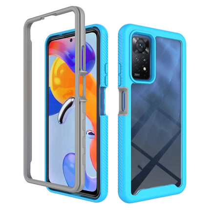 Starry Sky Solid Color Series PC + TPU Phone Case, For Xiaomi Redmi Note 11 Global / Note 11S, For Xiaomi Redmi Note 11 Pro Global