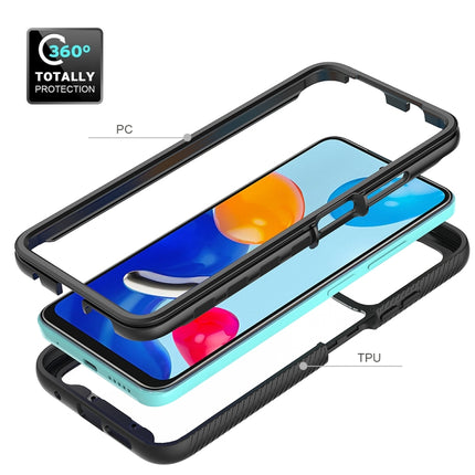 Starry Sky Solid Color Series PC + TPU Phone Case, For Xiaomi Redmi Note 11 Global / Note 11S, For Xiaomi Redmi Note 11 Pro Global