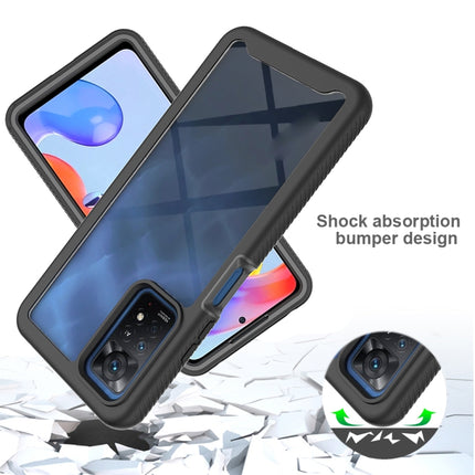 Starry Sky Solid Color PC + TPU Phone Case with PET Film, For Xiaomi Redmi Note 11 Pro Global, For Xiaomi Redmi Note 11S Global