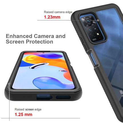 Starry Sky Solid Color PC + TPU Phone Case with PET Film, For Xiaomi Redmi Note 11 Pro Global, For Xiaomi Redmi Note 11S Global
