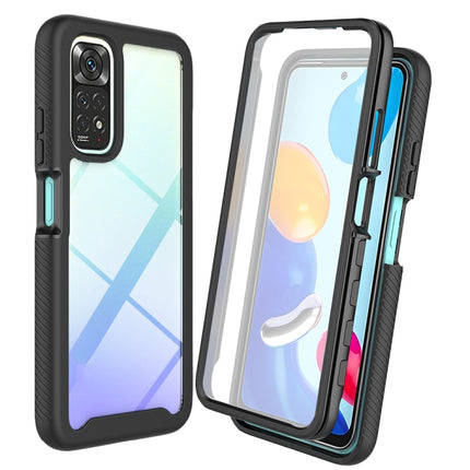 Starry Sky Solid Color PC + TPU Phone Case with PET Film, For Xiaomi Redmi Note 11 Pro Global, For Xiaomi Redmi Note 11S Global