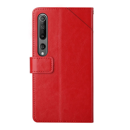 Y Stitching Horizontal Flip Leather Phone Case, For Xiaomi Mi 10 / Mi 10 Pro, For Xiaomi Mi 10T 5G, For Xiaomi Mi 11, For Xiaomi Mi 11 Lite