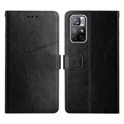 Y Stitching Horizontal Flip Leather Phone Case, For Xiaomi Poco X4 Pro 5G, For Xiaomi Poco M4 Pro 5G