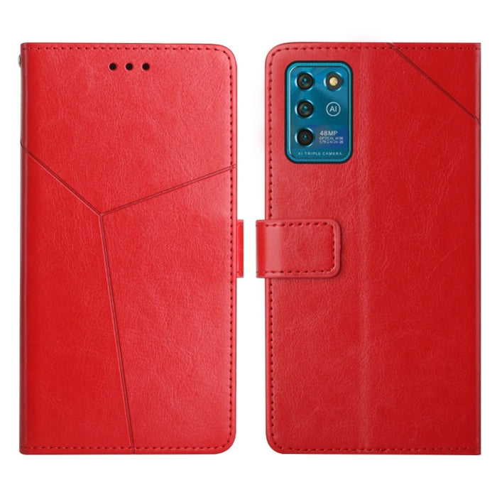 Y Stitching Horizontal Flip Leather Phone Case, For ZTE Blade V30 Vita, For ZTE Blade V30, For ZTE Blade V40 Pro, For ZTE Libero 5G II