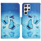 For Samsung Galaxy S22 Ultra 5G / Flying Butterfly