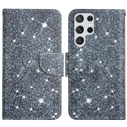 Painted Pattern Horizontal Flip Leather Phone Case, For Samsung Galaxy S22 Ultra 5G
