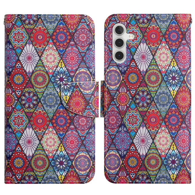Painted Pattern Horizontal Flip Leather Phone Case, For Samsung Galaxy A13 5G