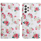 For Samsung Galaxy A53 5G / Red Peony