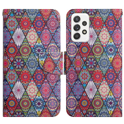 Painted Pattern Horizontal Flip Leather Phone Case, For Samsung Galaxy A53 5G