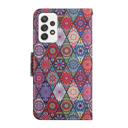 Painted Pattern Horizontal Flip Leather Phone Case, For Samsung Galaxy A53 5G