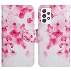 For Samsung Galaxy A33 5G / Red Flower