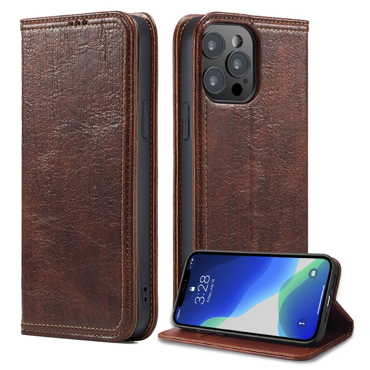 Vintage Bark Texture Wallet Leather Phone Case, For iPhone 13 mini, For iPhone 13, For iPhone 13 Pro, For iPhone 13 Pro Max