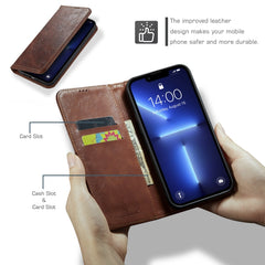 Vintage Bark Texture Wallet Leather Phone Case, For iPhone 13 mini, For iPhone 13, For iPhone 13 Pro, For iPhone 13 Pro Max