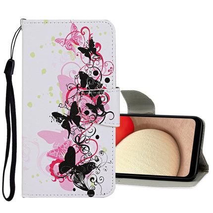 Colored Drawing Pattern Flip Leather Case, For Samsung Galaxy S22 Ultra 5G