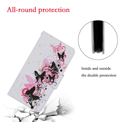 Colored Drawing Pattern Flip Leather Case, For Samsung Galaxy S22 Ultra 5G