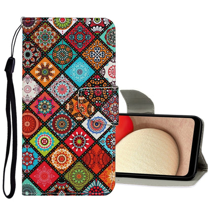 Colored Drawing Pattern Flip Leather Case, For Samsung Galaxy S22 Ultra 5G