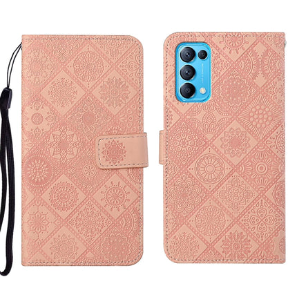 Ethnic Style Embossed Pattern Leather Phone Case, For OPPO Reno5 5G, For OPPO Reno5 Pro 5G, For OPPO Reno6 5G