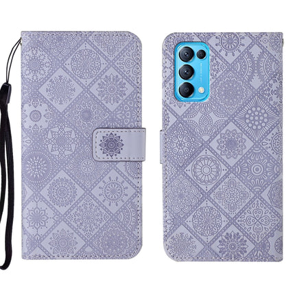 Ethnic Style Embossed Pattern Leather Phone Case, For OPPO Reno5 5G, For OPPO Reno5 Pro 5G, For OPPO Reno6 5G