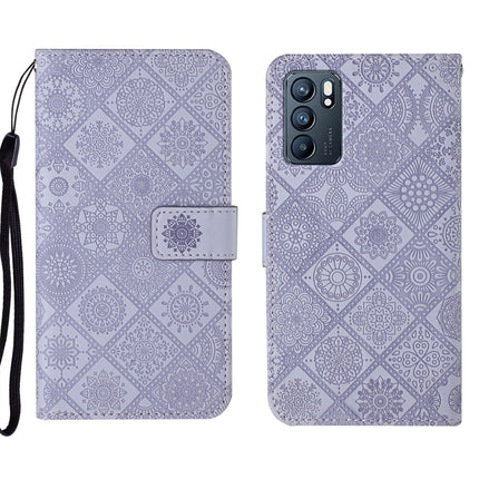 Ethnic Style Embossed Pattern Leather Phone Case, For OPPO Reno5 5G, For OPPO Reno5 Pro 5G, For OPPO Reno6 5G