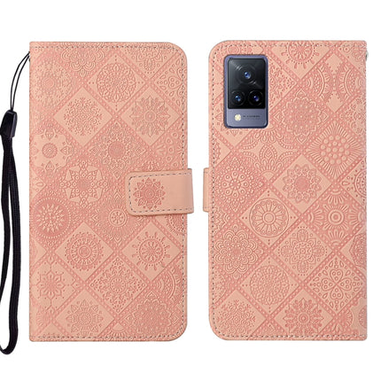 Ethnic Style Embossed Pattern Leather Phone Case, For vivo V21, For vivo V21e 4G, For vivo V21e 5G