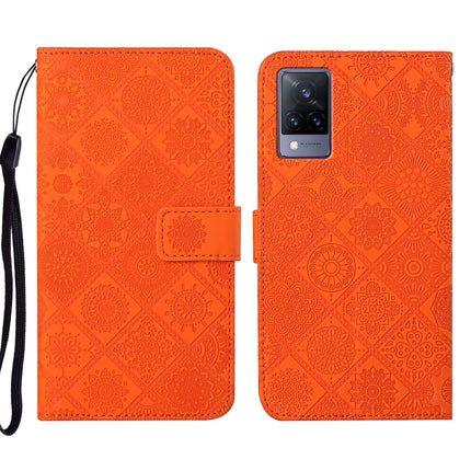 Ethnic Style Embossed Pattern Leather Phone Case, For vivo V21, For vivo V21e 4G, For vivo V21e 5G