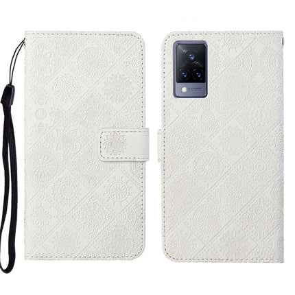 Ethnic Style Embossed Pattern Leather Phone Case, For vivo V21, For vivo V21e 4G, For vivo V21e 5G