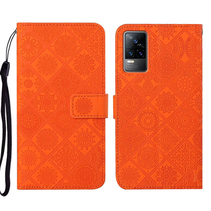 Ethnic Style Embossed Pattern Leather Phone Case, For vivo V21, For vivo V21e 4G, For vivo V21e 5G
