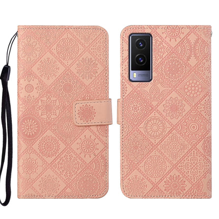 Ethnic Style Embossed Pattern Leather Phone Case, For vivo V21, For vivo V21e 4G, For vivo V21e 5G
