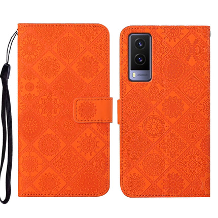 Ethnic Style Embossed Pattern Leather Phone Case, For vivo V21, For vivo V21e 4G, For vivo V21e 5G