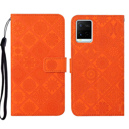Ethnic Style Embossed Pattern Leather Phone Case, For vivo Y51 2020, For vivo Y21