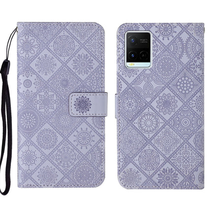 Ethnic Style Embossed Pattern Leather Phone Case, For vivo Y51 2020, For vivo Y21