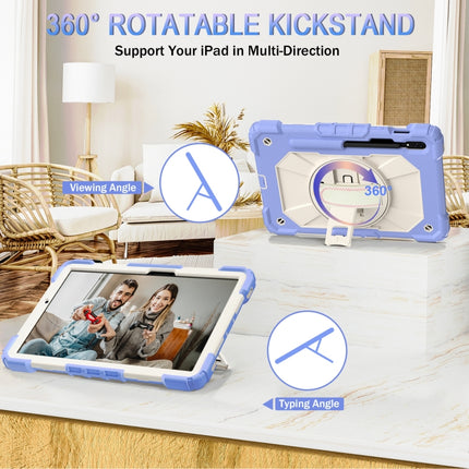 Contrast Color Robot Silicone + PC Tablet Case, For Samsung Galaxy Tab S8 / Tab S7