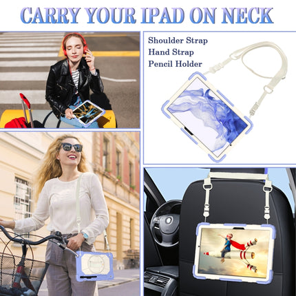 Contrast Color Robot Silicone + PC Tablet Case, For Samsung Galaxy Tab S8 / Tab S7