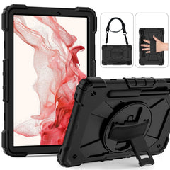 Contrast Color Robot Silicone + PC Tablet Case, For Samsung Galaxy Tab S8 / Tab S7