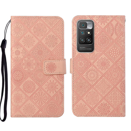 Ethnic Style Embossed Pattern Leather Phone Case, For Xiaomi Redmi 10, For Xiaomi Redmi 10C, For Xiaomi Redmi K40