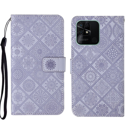 Ethnic Style Embossed Pattern Leather Phone Case, For Xiaomi Redmi 10, For Xiaomi Redmi 10C, For Xiaomi Redmi K40