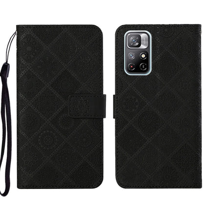 Ethnic Style Embossed Pattern Leather Phone Case, For Xiaomi Redmi Note 11, For Xiaomi Redmi Note 11 4G Global, For Xiaomi Redmi Note 11 Pro