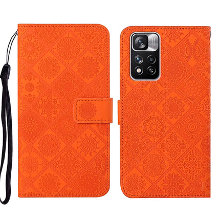 Ethnic Style Embossed Pattern Leather Phone Case, For Xiaomi Redmi Note 11, For Xiaomi Redmi Note 11 4G Global, For Xiaomi Redmi Note 11 Pro