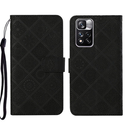 Ethnic Style Embossed Pattern Leather Phone Case, For Xiaomi Redmi Note 11, For Xiaomi Redmi Note 11 4G Global, For Xiaomi Redmi Note 11 Pro
