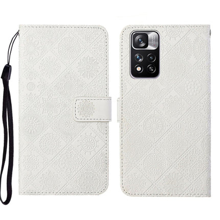 Ethnic Style Embossed Pattern Leather Phone Case, For Xiaomi Redmi Note 11, For Xiaomi Redmi Note 11 4G Global, For Xiaomi Redmi Note 11 Pro