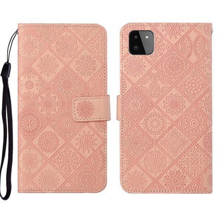 Ethnic Style Embossed Pattern Leather Phone Case, For Samsung Galaxy A13 5G, For Samsung Galaxy A22 5G, For Samsung Galaxy A22 4G
