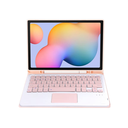 A610B-A Candy Color Bluetooth Keyboard Leather Case with Pen Slot & Touchpad