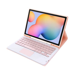 A610B-A Candy Color Bluetooth Keyboard Leather Case with Pen Slot & Touchpad