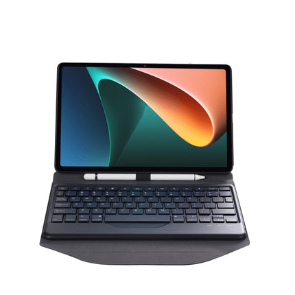 B0N5 Diamond Texture Bluetooth Keyboard Leather Case with Triangle Back Support