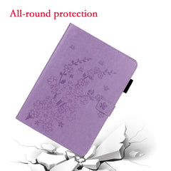 Embossed Plum Bossom Pattern Smart Leather Tablet Case, For iPad Pro 11 inch 2020 / 2018, For iPad mini 2024 / mini 6