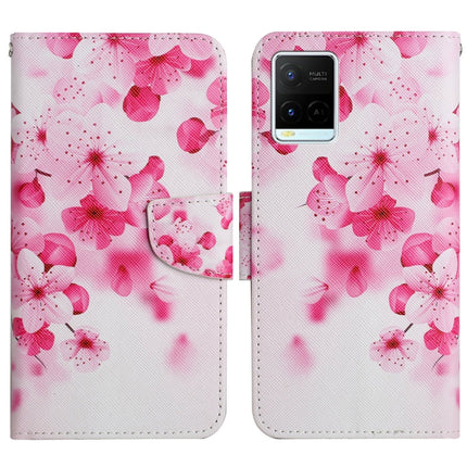Painted Pattern Flip Leather Phone Case, For vivo Y21 / Y21S / Y33S