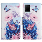 For vivo Y21 / Y21S / Y33S / Purple Butterfly