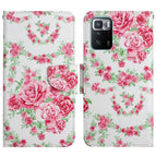 For Xiaomi Redmi Note 10 Pro 5G / Rose Flower